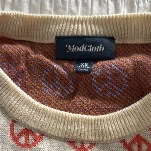 Modcloth Red and Blue Short Sleeve Tee - Picture 3 of 8